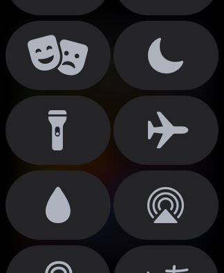 apple watch コントロールセンター 一覧2